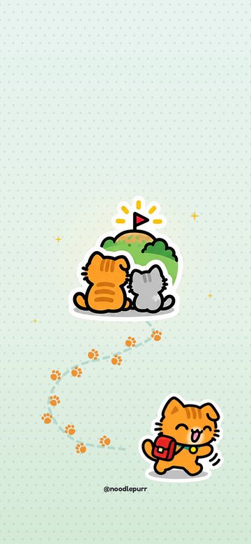 Paw Trail wallpaper